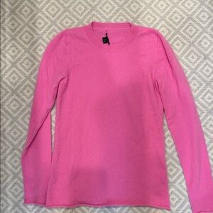J. Crew Pink Long Sleeve Top